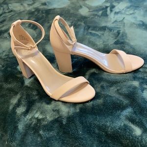 3” classic nude heels